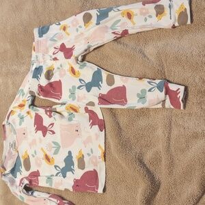 Carter's Forest animal pajamas 18 months